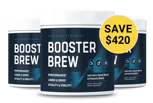 Booster Brew 3 Bottle Package